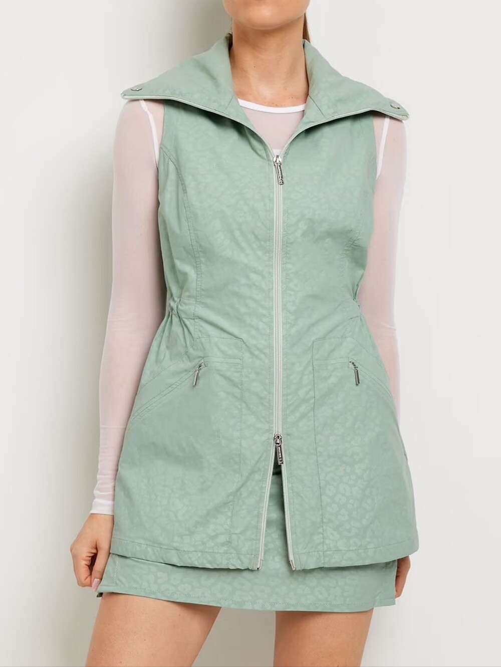 Anatomie Delaney Women's Size Small Embossed Travel Vest New with Tags